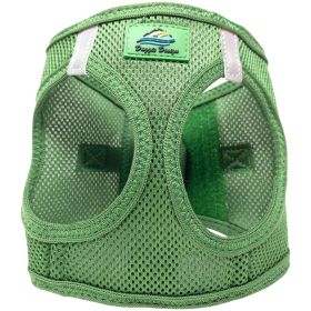 American River Solid Ultra Choke Free Dog Harness (Color: Dark Forest Green, size: XL)