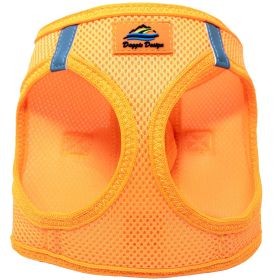 American River Solid Ultra Choke Free Dog Harness (Color: Hunter Orange, size: 2XL/3XL)