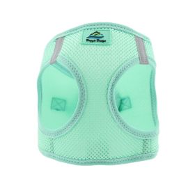 American River Solid Ultra Choke Free Dog Harness (Color: Teal, size: M)